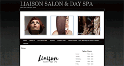 Desktop Screenshot of liaisonsalon.com